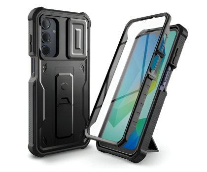 Etui / obudowa na smartfona Tech-Protect Kevlar Cam+ do Samsung Galaxy A26 5G czarny